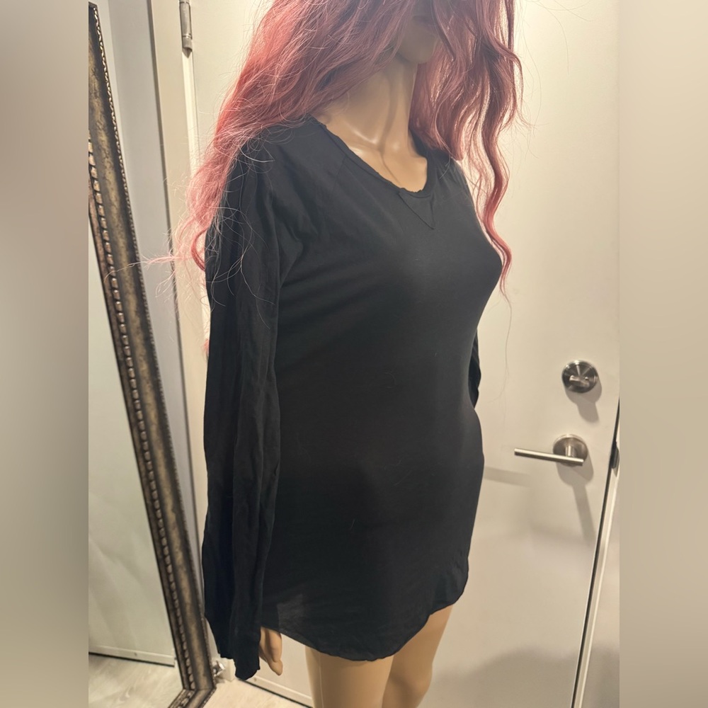 Zoe Karssen Black Long Sleeve Tee